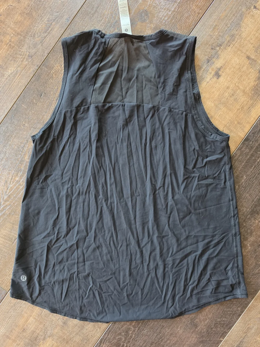 Lululemon Black Sleeveless Athletic Tank Top Women's Size 6